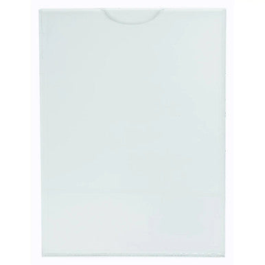 Perspex Pocket (Clear / White Backing A2)