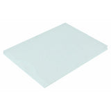 Perspex Pocket, Clear with White Backing, A2 Size, BG6002, Transparent Acrylic Display Pocket for Signage or Documents.