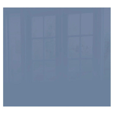 Decorative Glass Wall Tile (598 x 650 X 6mm) Pigeon Blue