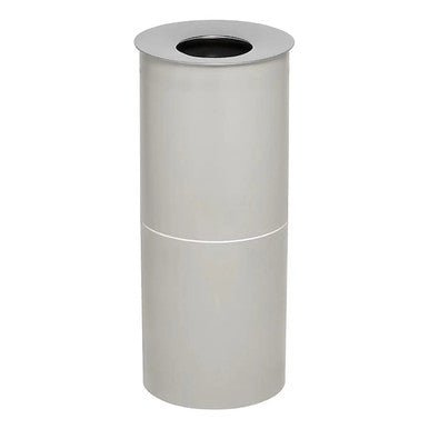 Plastic Standing Ashtray with Stainless Steel Top
