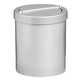 Plastic Waste Paper Bin with Flip Top Lid