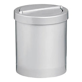 Plastic Waste Paper Bin with Flip Top Lid