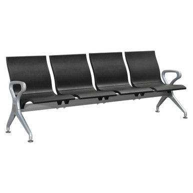 Polyurethane Airport Bench Four-seater