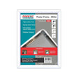 Poster Frame A3 450 × 330mm Single Mitred Econo White