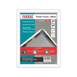 Poster Frame A3 450*330mm Single Mitred Econo White
