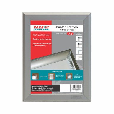 Poster Frame (A3 – 480 × 360mm – Single Sided – Mitred Corner)