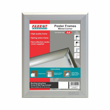 Poster Frame (A4 – 360 × 270mm – Single Sided – Mitred Corner)