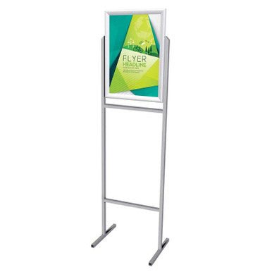 Poster Frame Stand (A2 – Double Sided – Castors)