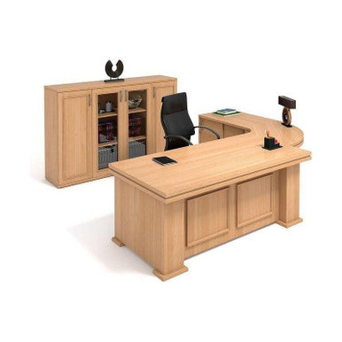 President Executive Desk in Veneer Wood