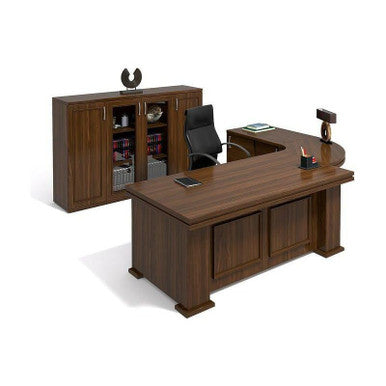 President Executive Desk in Veneer Wood