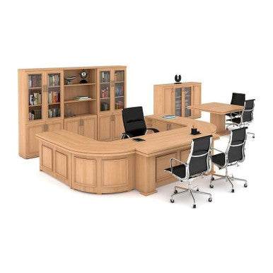 President Executive Desk in Veneer Wood