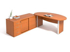 Prism Executive Desk in Veneer Wood