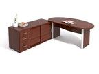 Prism Executive Desk in Veneer Wood