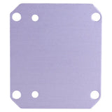Projector Lamp for the OP0475 Data Projector, Component Part in a Rectangular Shape with Rounded Corners and Four Screw Holes for Installation.