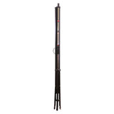 Projector Tripod Screen 1270 x 1270 mm, a Collapsible Black Tripod with Adjustable Height and a Built-in Projector Screen for Presentations and Outdoor Movies.