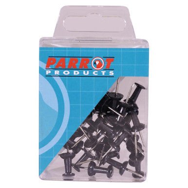 Push Pins (Boxed 30 – Black)