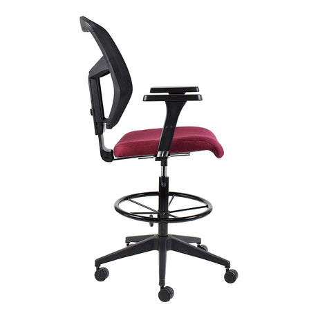 Que Mesh Draughtsman Chair