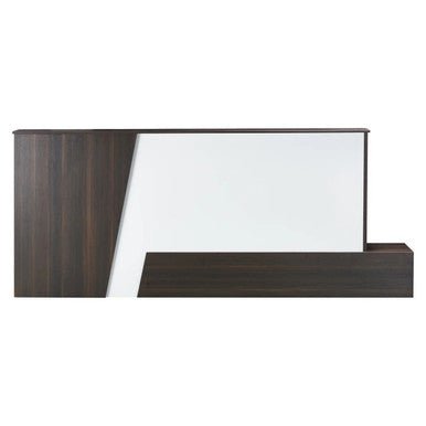 Reception Counter with White Front Panel
