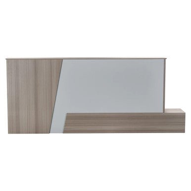 Reception Counter with White Front Panel