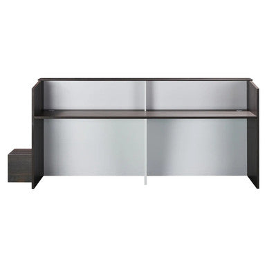 Reception Counter with White Front Panel