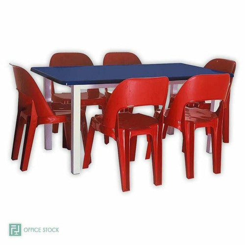 Rectangular Cradle Stand Fibreglass Table