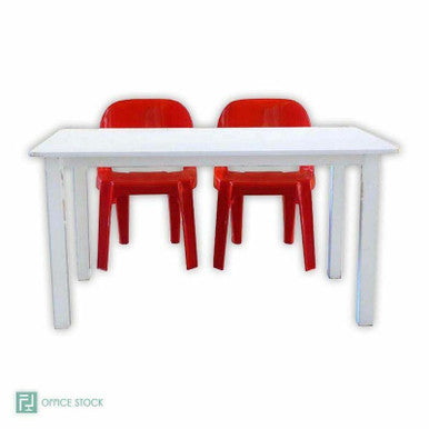 Rectangular Melamine Table with Cradle Stand | Uncategorized | Office Stock