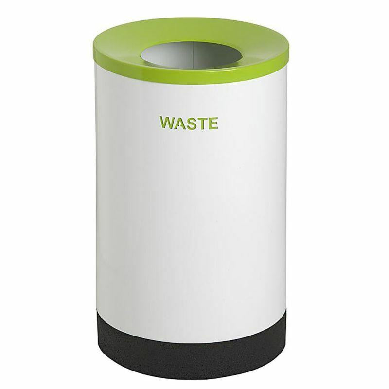 Recycling Round Recycle Bin With Laser Cut Wording [Office Stock]