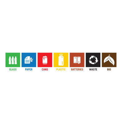 Recycling Stickers | Office Accessories | Office Stock