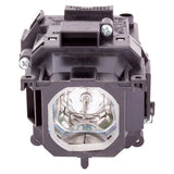 Replacement Data Projector Lamp for the (OP0460 Gen2) Projector OP0512A, Showing a Black Projector Lamp with a Reflective Mirror and Electrical Connector on Top.