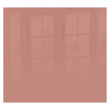 Decorative Glass Wall Tile (598 X 650 X 6mm) Rose Gold
