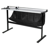 Rotary Trimmer (A0 - 7 Sheets - 1300 mm) RT4020, Industrial Paper Cutting Trimmer with a Large Cutting Length of 1300 mm and a Black Fabric Collection Bag Underneath.