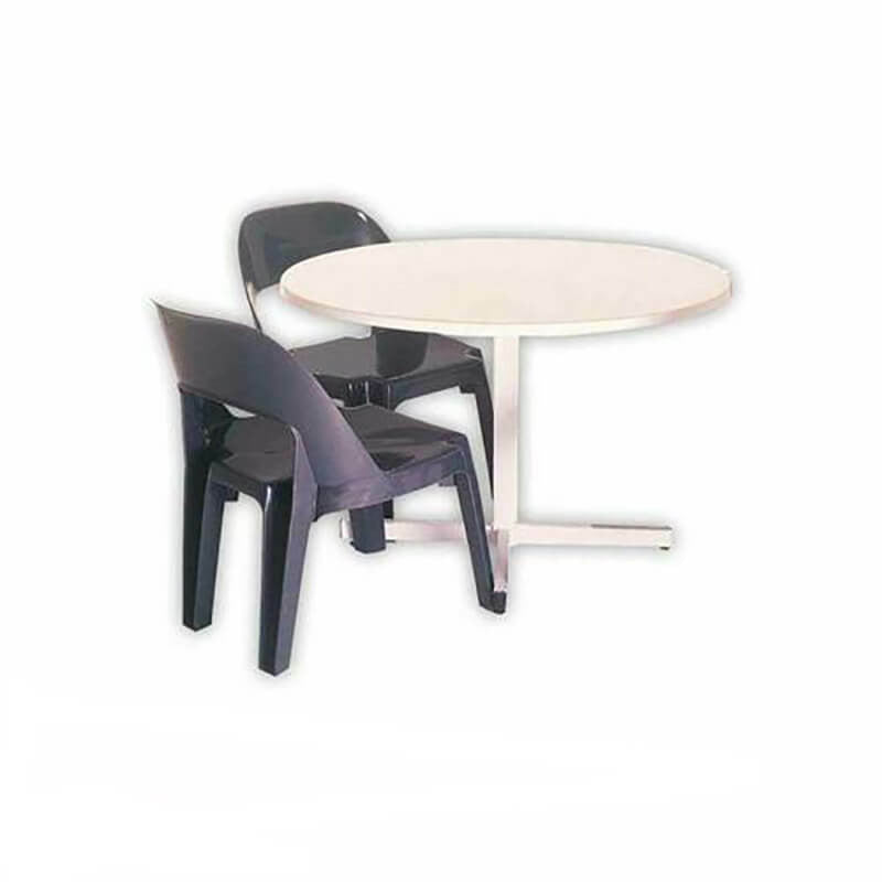 Round Canteen Fiberglass Table