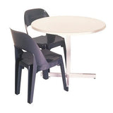 Round Centre Pedestal Fiberglass Table