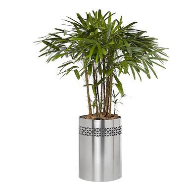 Round Ndebele Planter
