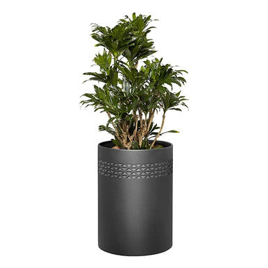 Round Ndebele Planter