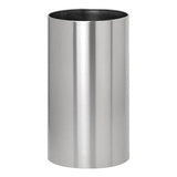Round Solid 32 cm Liner, Stainless Steel Cylindrical Liner for Containers or Waste Bins.
