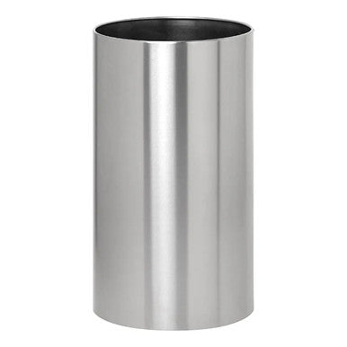 Round Solid 32 cm Liner, Stainless Steel Cylindrical Liner for Containers or Waste Bins.
