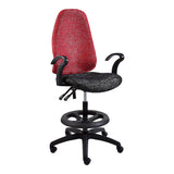 S4009 Operator Draughtsman High-Back Office Chair