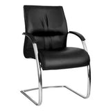 Salvador Chrome Side Visitor Office Chair - Additional View 2