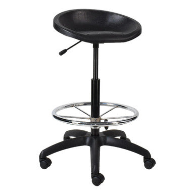 Scoop Solid Polyurethane Draughtsman Office Chair