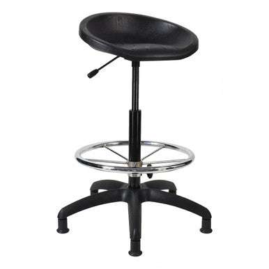 Scoop Solid Polyurethane Draughtsman Office Chair