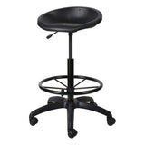 Scoop Solid Polyurethane Draughtsman Office Chair