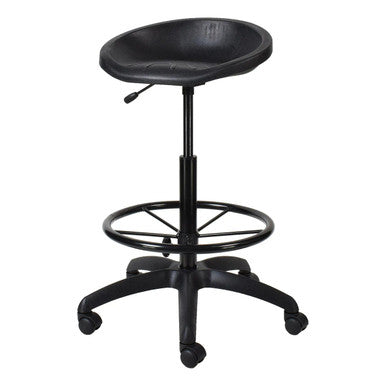 Scoop Solid Polyurethane Draughtsman Office Chair