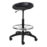 Scoop Solid Polyurethane Draughtsman Office Chair