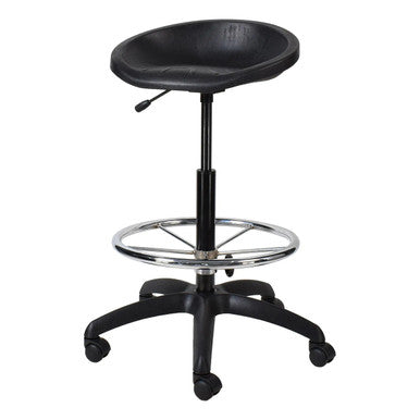Scoop Solid Polyurethane Draughtsman Office Chair