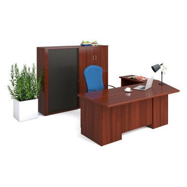 Senator Executive Desk in Veneer Wood