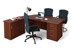 Senator Executive Desk in Veneer Wood