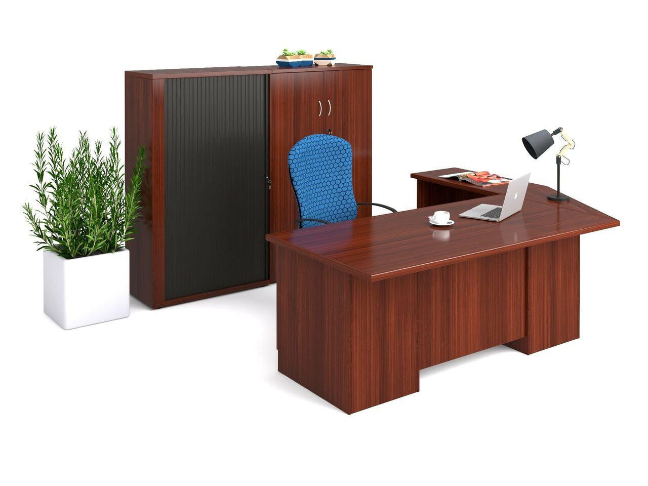 Senator Executive Desk in Veneer Wood