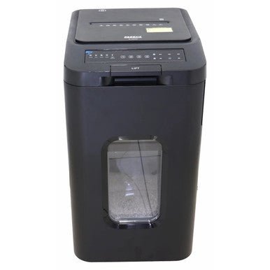 SHREDDER PAPER 140 SHEET 4 X 12MM MINI CROSS CUT AUTO FEED - Office Stock Group