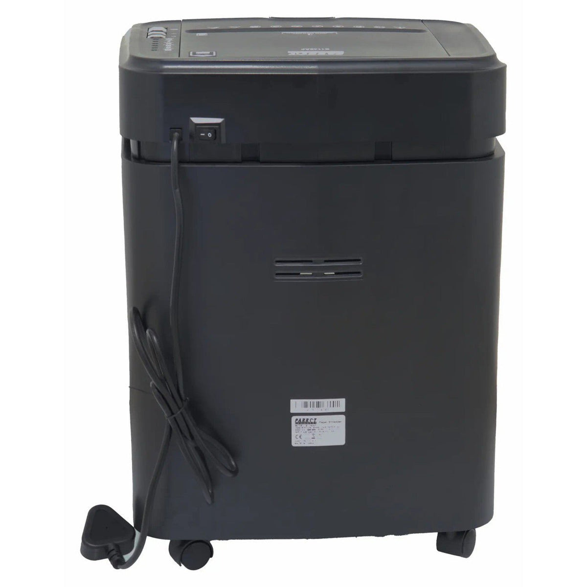 SHREDDER PAPER 140 SHEET 4 X 12MM MINI CROSS CUT AUTO FEED